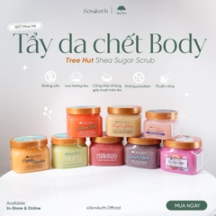 Tẩy Da Chết Cơ Thể Tree Hut Shea Sugar Scrub 510g (NK)