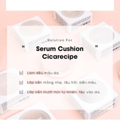 Phấn Nước Beausta Cicarecipe Serum Cushion SPF50+ 15g
