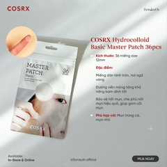 Dán mụn Cosrx Master Patch Hydrocolloid (36 Patches)