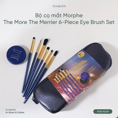 Morphe The More The Merrier 6-Piece Eye Brush Set