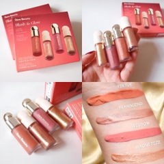 Bộ Trang Điểm Rare Beauty Blush & Glow Mini Set 4pcs