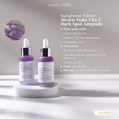 Tinh Chất Sungboon Editor Meoru Podo Vita C Dark Spot Ampoule