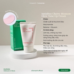 Kem Dưỡng Innisfree Cherry Blossom Glow Tone Up Cream 50ml