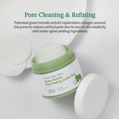 Pad Dưỡng Da Sungboon Editor Green Tomato Pore Peeling Jumbo 60 Pads (NK)