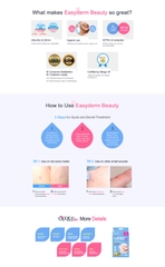 Dán Mụn EasyDerm Beauty Acne Spot Patches 69pcs