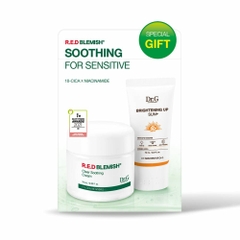 Bộ Đôi Dưỡng Da Dr.G Clear Soothing Cream Bonus Set (NK)