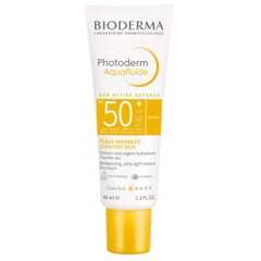 Kem Chống Nắng Bioderma Photoderm Aquafluide Invisible Fluid SPF50+ 40ml