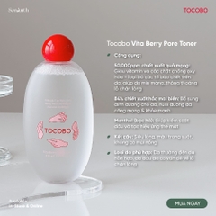 Nước Hoa Hồng Tocobo Vita Berry Pore Toner 150ml