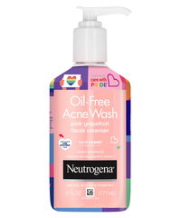 Neutrogena Oil-Free Acne Wash Pink Grapefruit Facial Cleanser 177ml