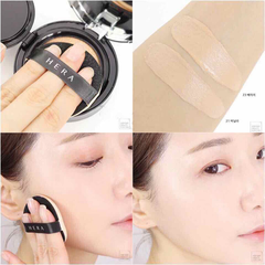 Hera Black Cushion + Refill