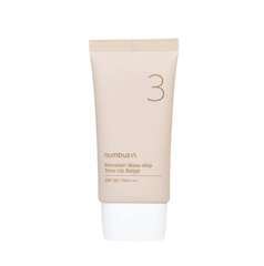 Numbuzin No.3 Porcelain Base-skip Tone Up Beige SPF50+ 35g