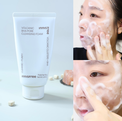 Sữa Rửa Mặt Innisfree Volcanic BHA Pore Cleansing Foam 150g