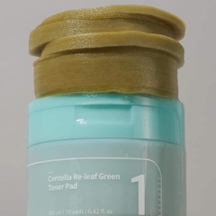 Bông Dưỡng Da Numbuzin No.1 Centella Re-Leaf Green Toner Pad (70 Pads)