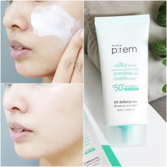 Kem Chống Nắng Make P:rem UV Defense Me.No Sebum Sun Cream SPF 50+ 50ml