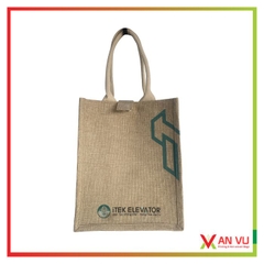Túi vải đay nắp gập nhỏ