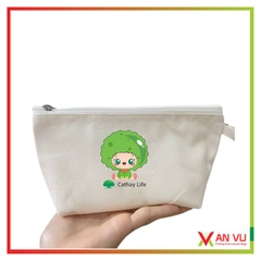 Túi đựng bút vải canvas