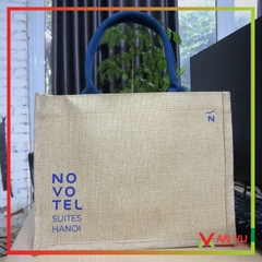 Túi vải đay thô Novotel