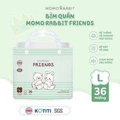 [MỚI] Bỉm quần - bản Friends - Size L - 8-12kg - 36 miếng