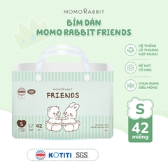 [MỚI] Bỉm dán - bản Friends - Size S - 4-8kg - 42 miếng