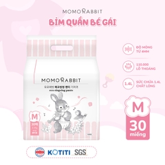Bỉm quần bé gái size M - 5-9kg - 30pcs