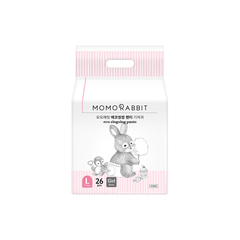 Bỉm quần bé gái Momo Rabbit 2024 - size L26 - 8-12kg