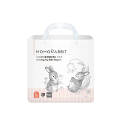 Bỉm dán Momo Rabbit 2024 - L30 - 9-14kg