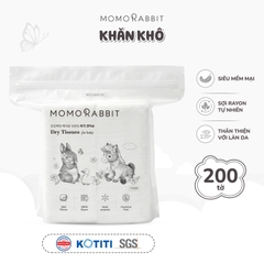 Khăn khô đa năng Momo Rabbit loại 200 tờ