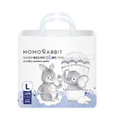 Bỉm quần đêm hè Momo Rabbit - L28 - 9- 14kg