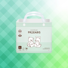 [MỚI] Bỉm quần - bản Friends - Size L - 8-12kg - 36 miếng