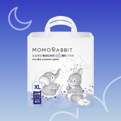 Bỉm quần đêm hè Momo Rabbit - XL22 - 12- 17kg