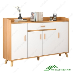 Tủ giày thông minh chân gỗ sồi - TG 03