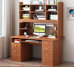 Bàn Làm Việc Kèm Giá Sách - HS 03