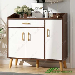 Tủ giày thông minh chân gỗ sồi - TG 05