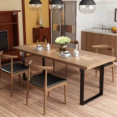 Bộ bàn ăn 6 ghế gỗ nhập khẩu hiện đại - BA 74