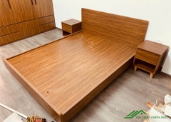 Giường ngủ 1.6m nhiều ngăn gỗ MDF Phủ Melamine - GN 16