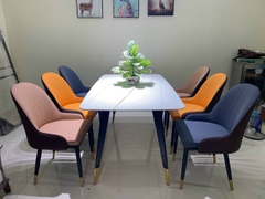 Bộ bàn ăn 4 ghế monet cao cấp - BA 42