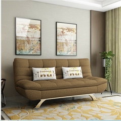 Sofa Giường Đệm Nỉ Xanh Caro Nổi Bật - SF 29