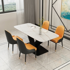 Bộ bàn ăn mặt đá 4 ghế Kenry cao cấp - BA 43