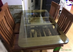 Bàn ăn 4 ghế gỗ sồi nga - BA 02