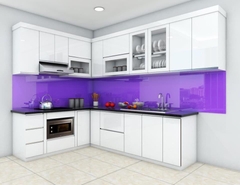 Tủ Bếp Hiện Đại Chữ L Giá Rẻ - TB 06