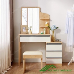 Bàn trang điểm hiện đại gỗ phủ melanin - TD 01