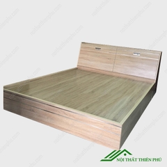 Giường ngủ gỗ mdf ngăn kéo đầu giường - GN 08