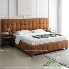 Giường ngủ bọc da hiện đại BD27