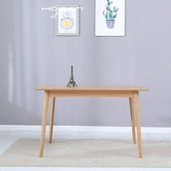 Bộ bàn ăn 4 ghế Bull màu gỗ sồi tự nhiên - BA 56