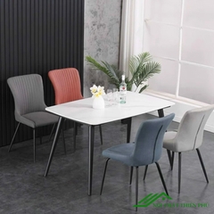 Bàn ăn mặt đá 4 ghế Sheraton hiện đại - BA 22