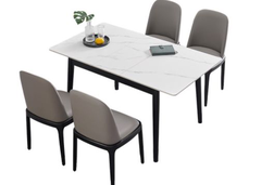 Bàn ăn 4 ghế mặt đá thông minh - BA 20