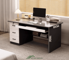 Bàn làm việc có hộc tủ tiện dụng - HS 20