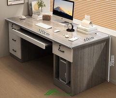 Bàn làm việc có hộc tủ tiện dụng - HS 20