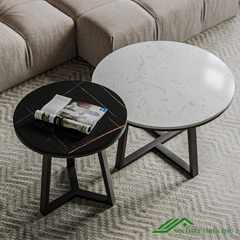 Bàn Trà Đôi Sofa Mặt Đá Đẹp - BT 58
