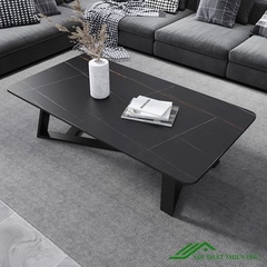 Bàn trà Sofa mặt đá Ceramic đẹp sang trọng - BT 68